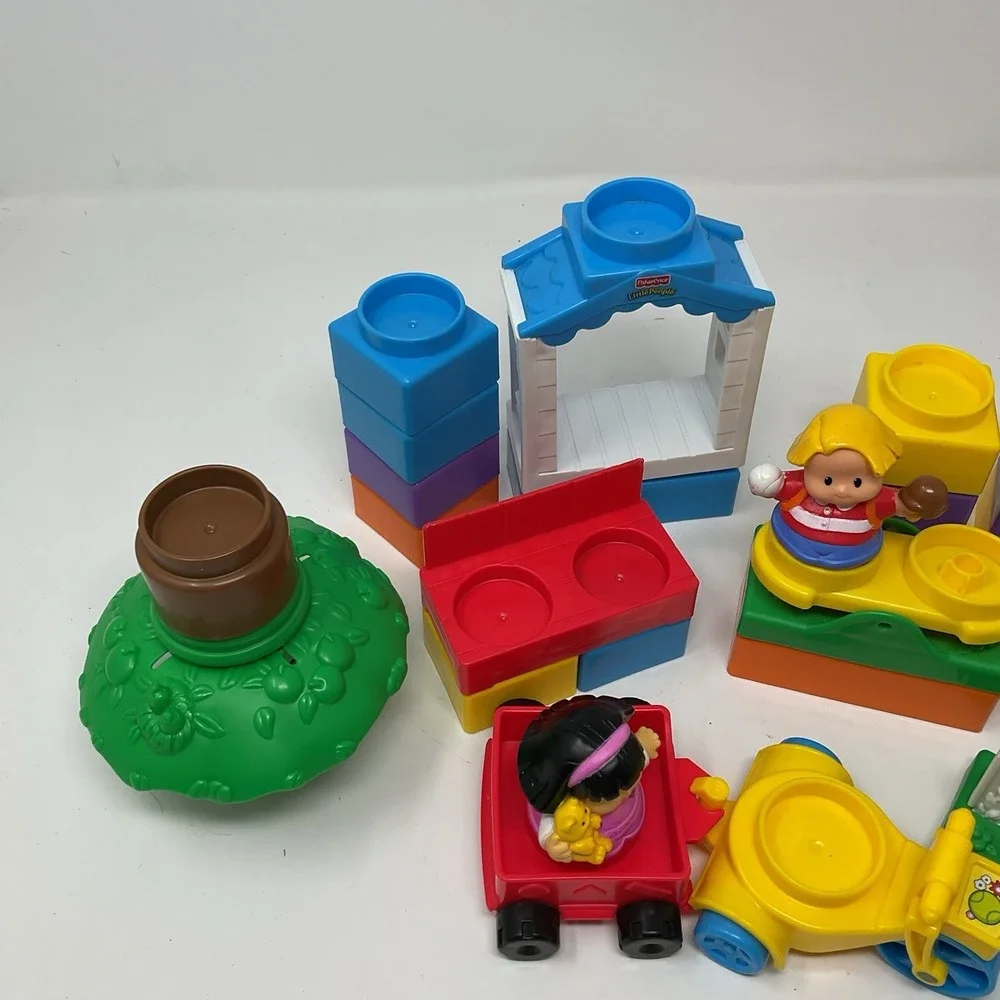 Fisher Price Little People Builders Build N Fun Playground Box Target Toy Blocks